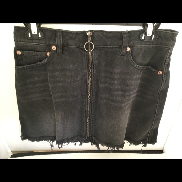 Nwt MINI SKIRT DENIM BY FREE PEOPLE - Picture 1 of 6